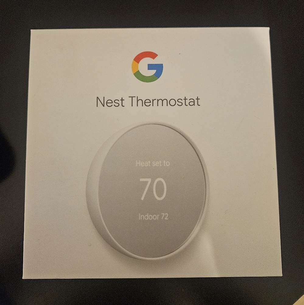 New Google Nest Thermostat Open Box, Never Used